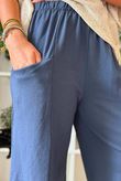 Lagen Relaxed Barrel Pant Navy